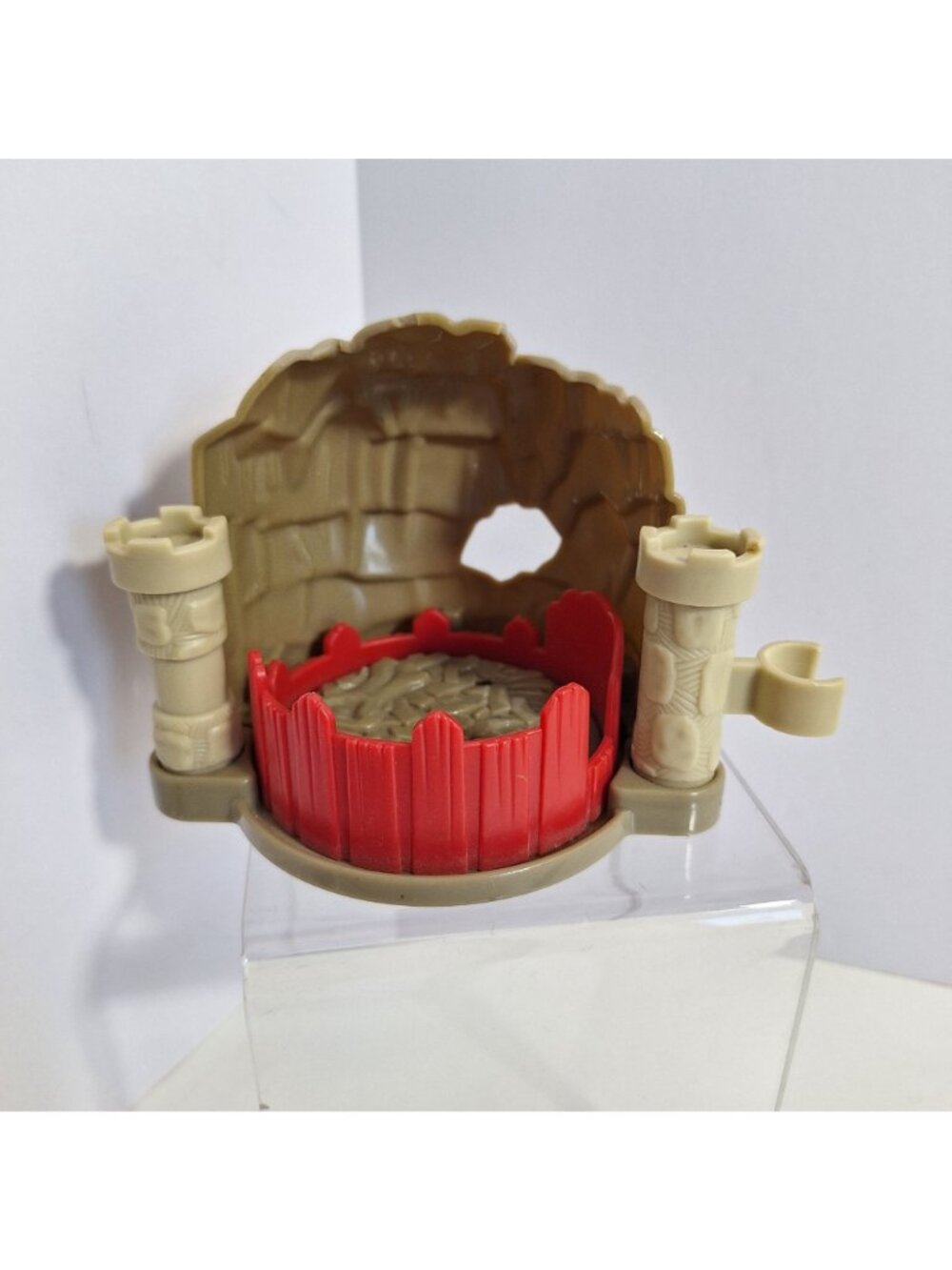 Lil Kingdom Dragon Lair Little People Rock Red Walls Cave - Picture 10 of 10